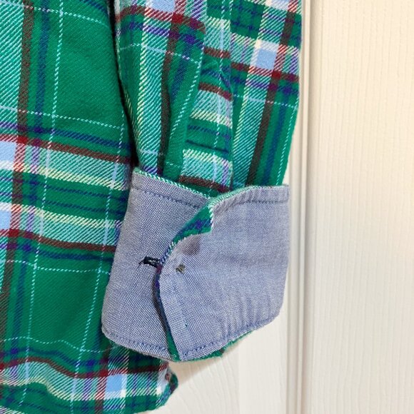 Lands End Flannel size M petite - Picture 4 of 7